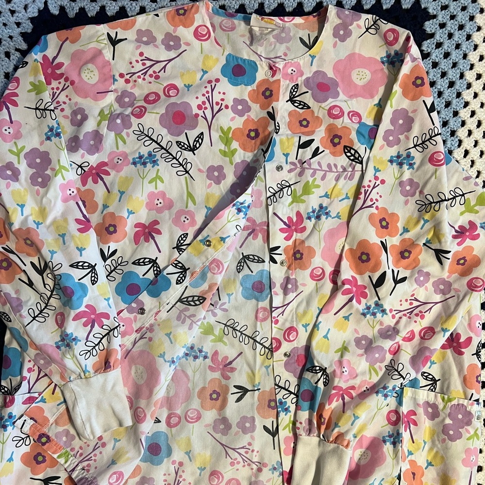Floral Button-Up Shirt